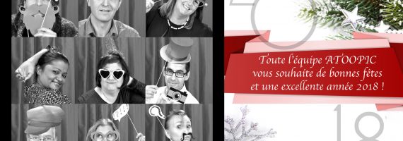voeux 2018 equipe atoopic Jef Picquette photographies